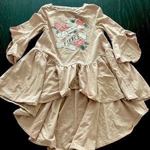 Joyfolie Girls Tunic Light Mauve Size 8 ADORABLE!